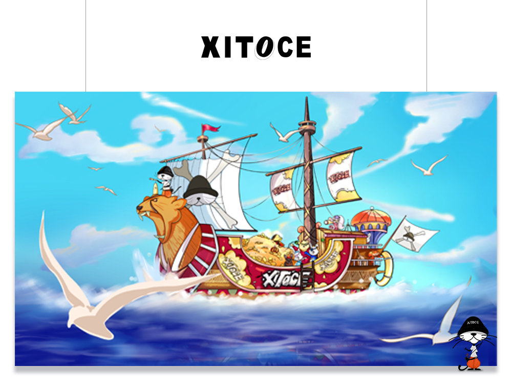 XITOCE IP形象聯名系列·海上(shàng)出行