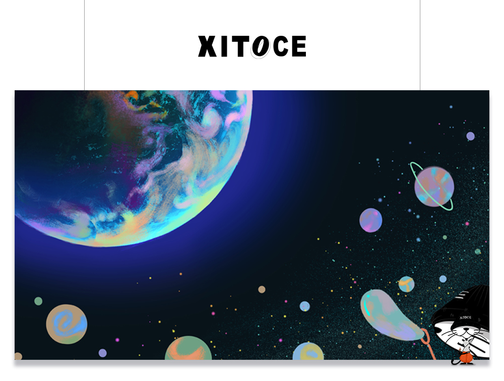 XITOCE 拓拓·小豹子(zǐ) IP形象宣傳·太空拓